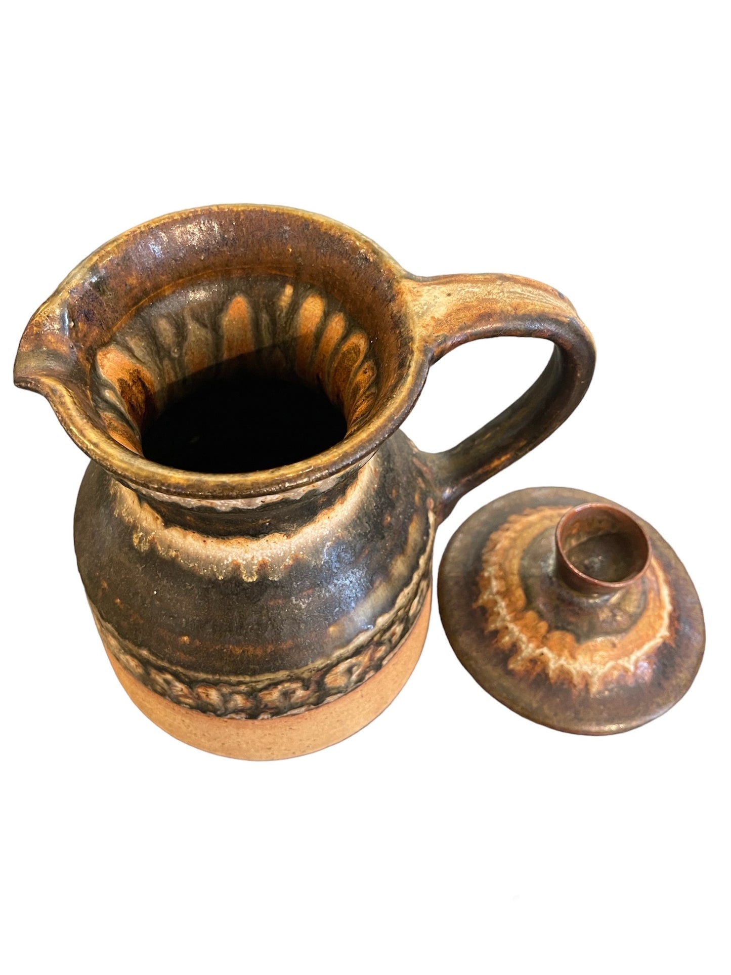 MCM Sweedish Signed Mid-Century Vase Pottery