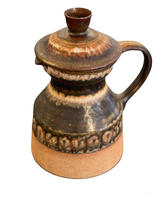 MCM Sweedish Signed Mid-Century Vase Pottery