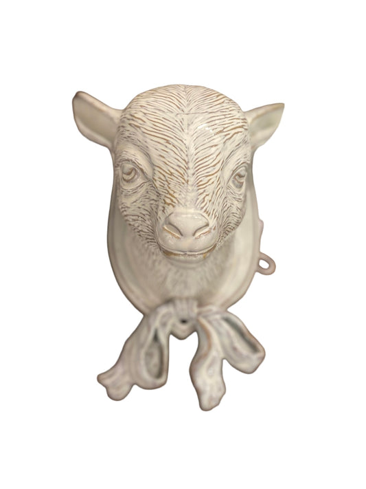 Yarnnakarn Baby-Goat Trophy-Oyster Glaze