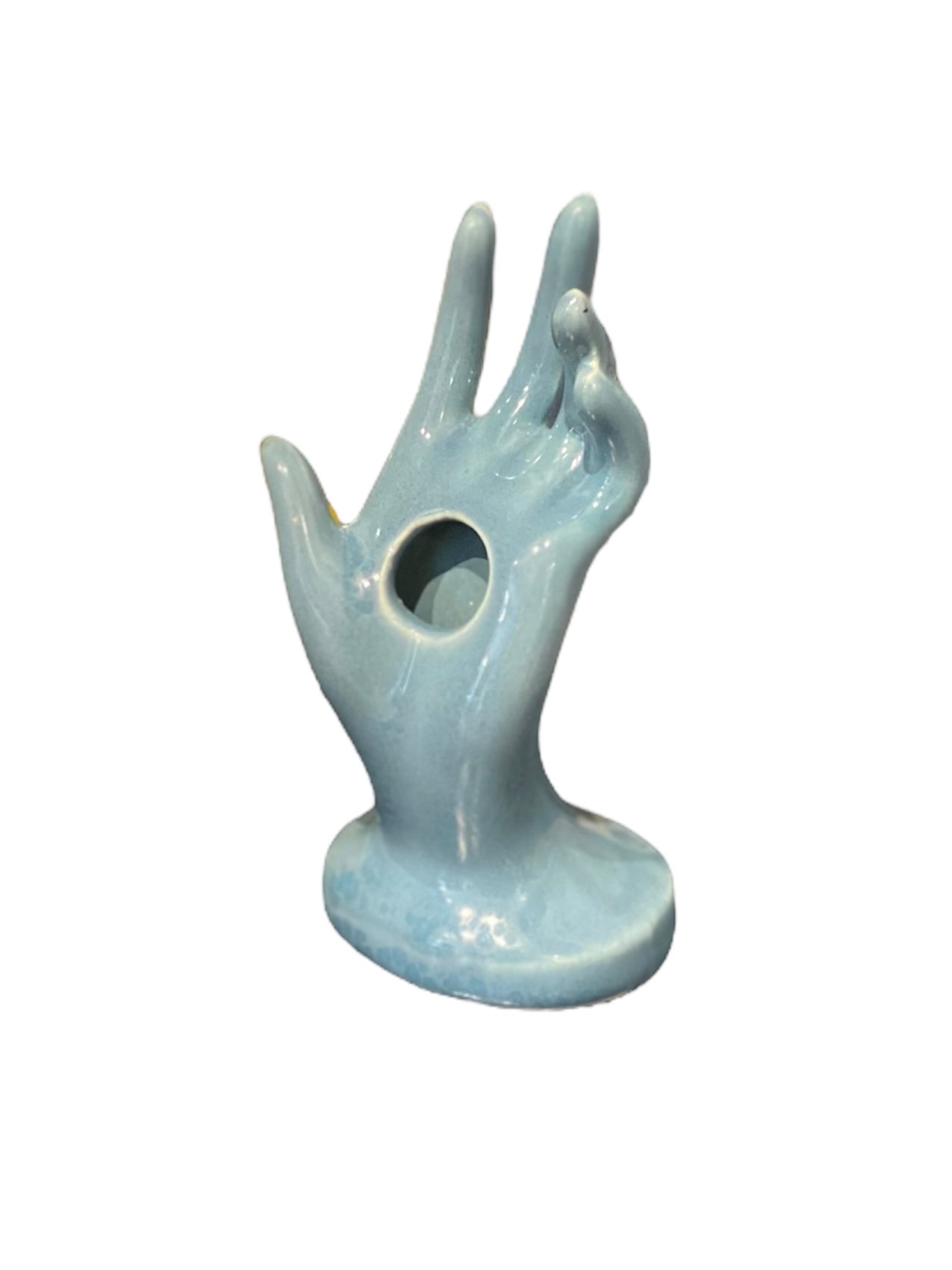Riverbend Vintage French Blue Hand Vase