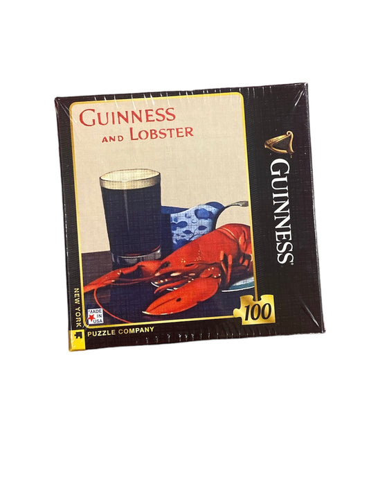 NY Puzzle Co. Guinness and Lobster: Mini Puzzle